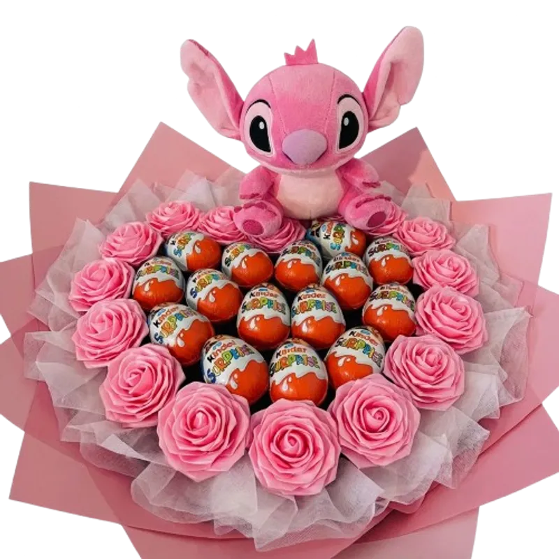 Stitch rozi - Kinder PREMIUM