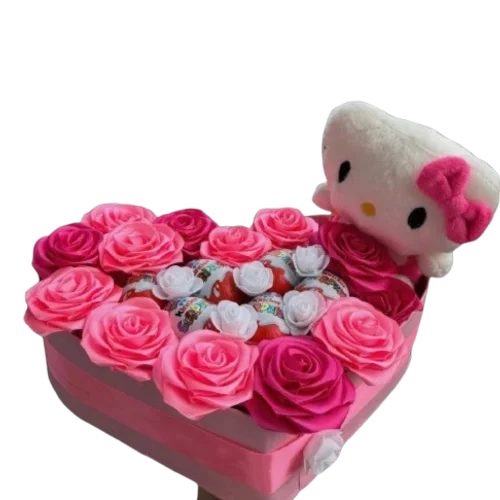 Hello Kitty i kinder jaja u kutiji